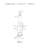 BEAKER FOR A BLENDER EQUIPPED WITH A BLENDER BAR diagram and image