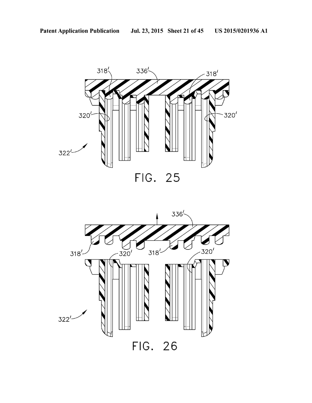 LAYER ARRANGEMENTS FOR SURGICAL STAPLE CARTRIDGES - diagram, schematic, and image 22