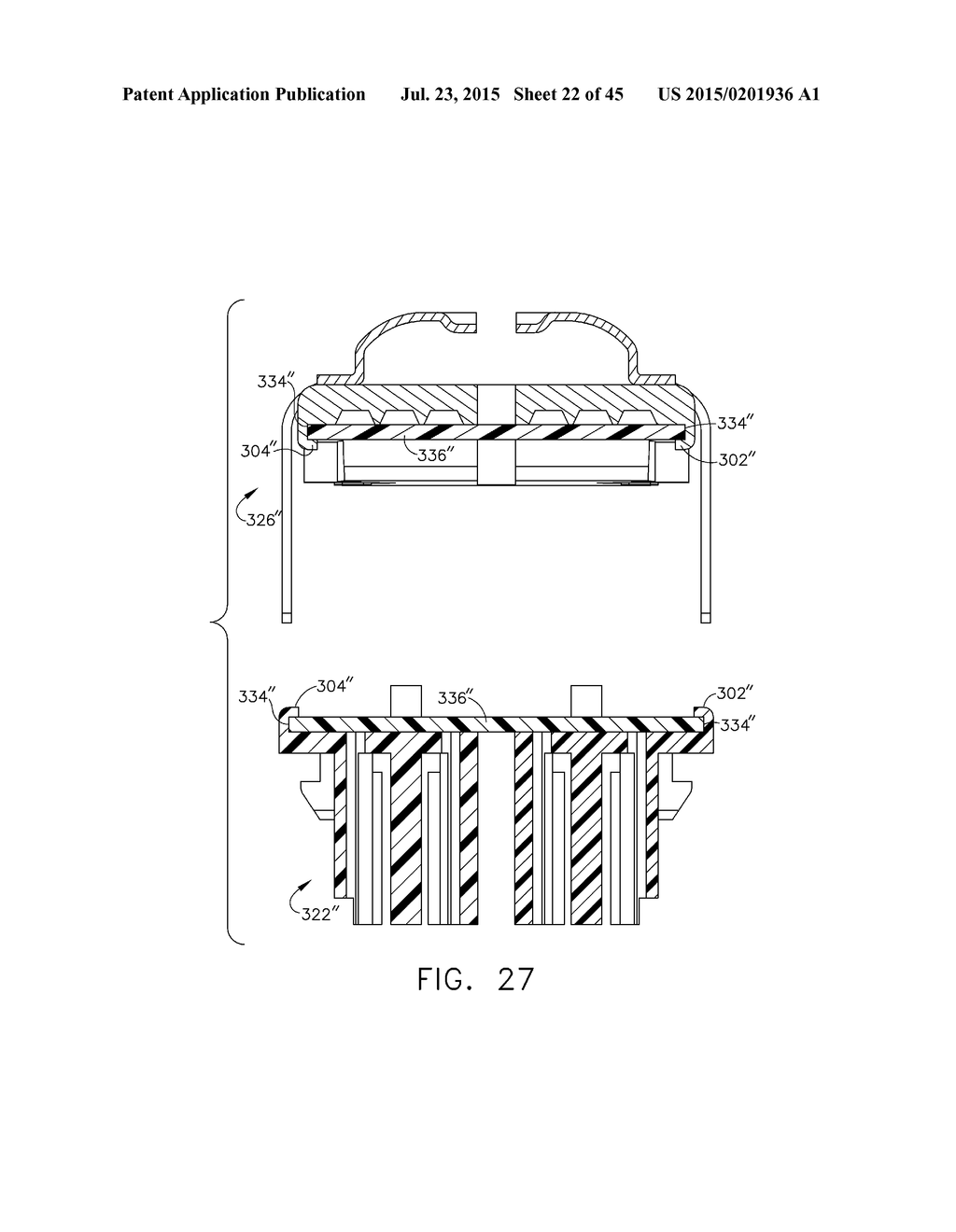 LAYER ARRANGEMENTS FOR SURGICAL STAPLE CARTRIDGES - diagram, schematic, and image 23