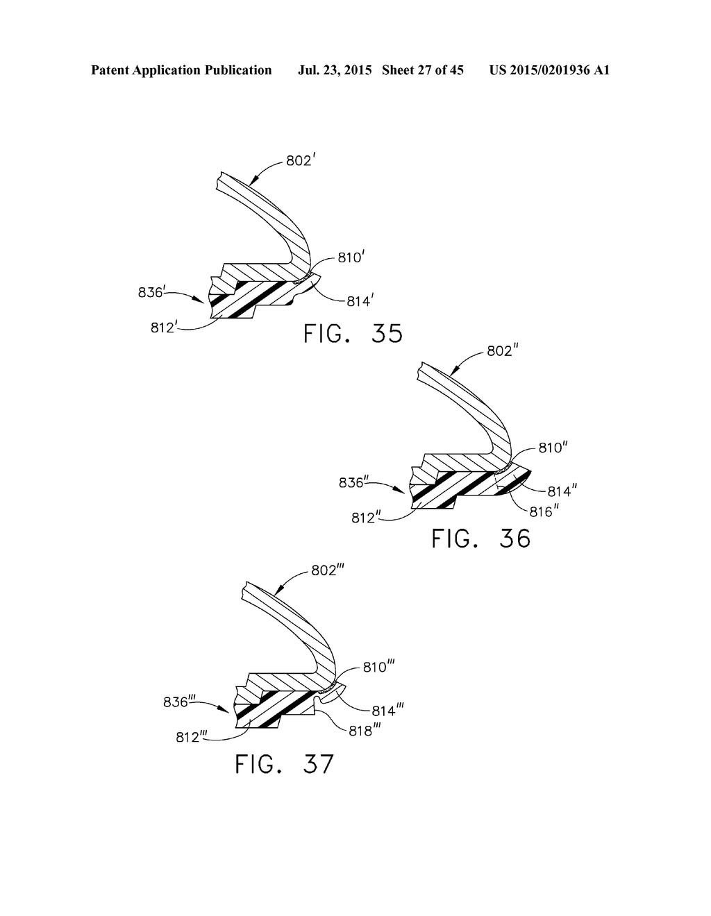 LAYER ARRANGEMENTS FOR SURGICAL STAPLE CARTRIDGES - diagram, schematic, and image 28