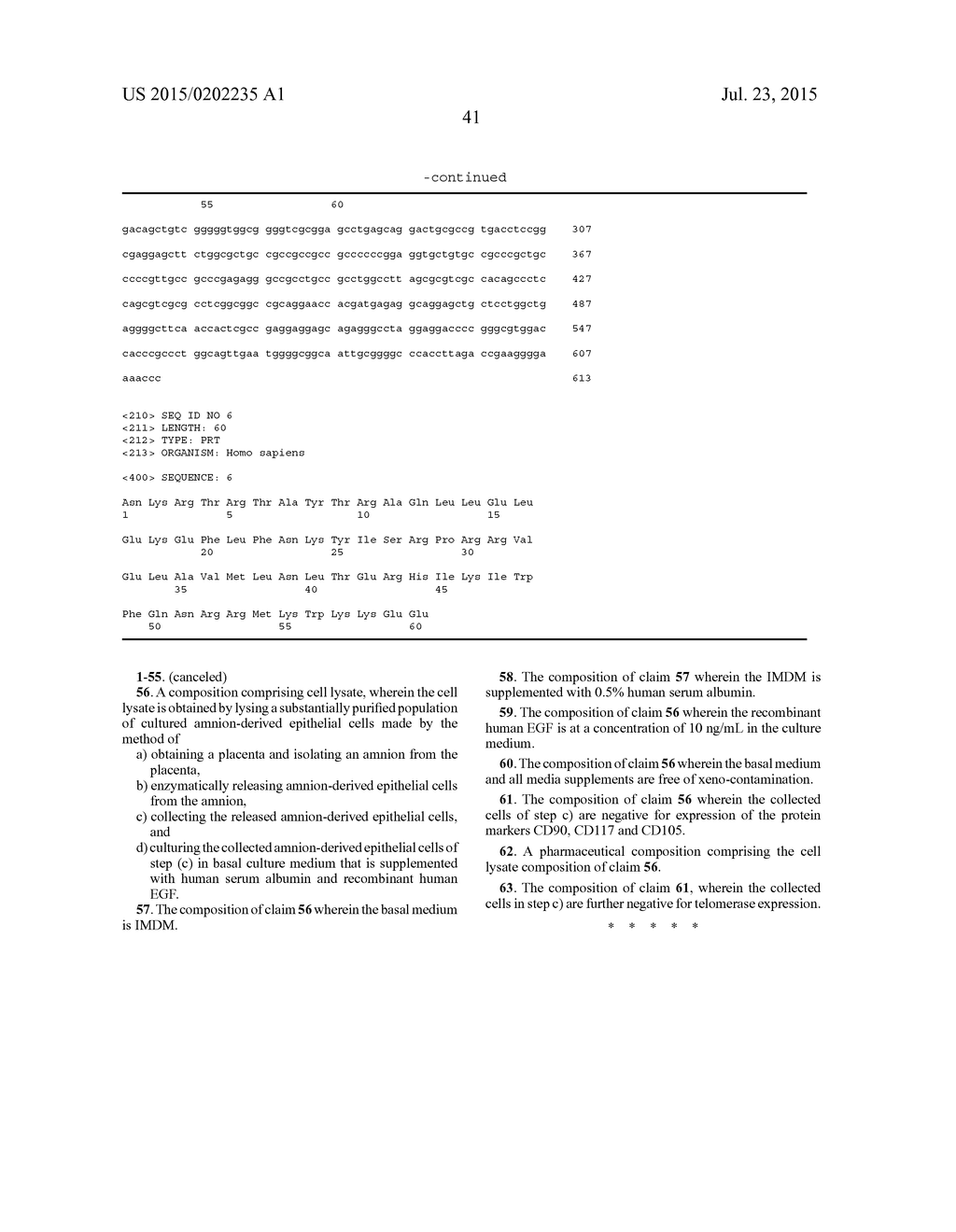 Amnion-derived cell compositions, methods of making and uses thereof - diagram, schematic, and image 43