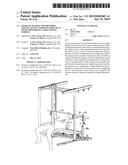 EXERCISE MACHINE FOR PROVIDING WEIGHT LIFTING EXERCISES SIMILAR TO THOSE     PROVIDED BY A FREE WEIGHT BARBELL diagram and image