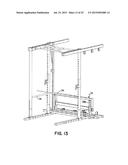 EXERCISE MACHINE FOR PROVIDING WEIGHT LIFTING EXERCISES SIMILAR TO THOSE     PROVIDED BY A FREE WEIGHT BARBELL diagram and image