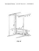 EXERCISE MACHINE FOR PROVIDING WEIGHT LIFTING EXERCISES SIMILAR TO THOSE     PROVIDED BY A FREE WEIGHT BARBELL diagram and image