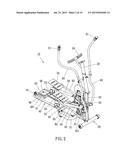 ELLIPTICAL EXERCISE APPARATUS diagram and image