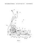 ELLIPTICAL EXERCISE APPARATUS diagram and image