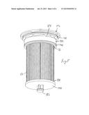 FILTER CARTRIDGE WITH FLOW PASSAGE IN ENDPLATE diagram and image