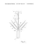 TOOL AND METHOD FOR SHEATHING AN ELONGATE PRODUCT AVAILABLE BY THE METER diagram and image