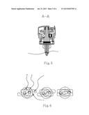 Electric double-blade slot cutting machine diagram and image