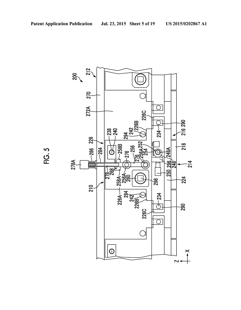 DROPLET-DISCHARGING HEAD, IMAGE-FORMING DEVICE, AND METHOD FOR POSITIONING     HEAD MODULES OF DROPLET-DISCHARGING HEAD - diagram, schematic, and image 06