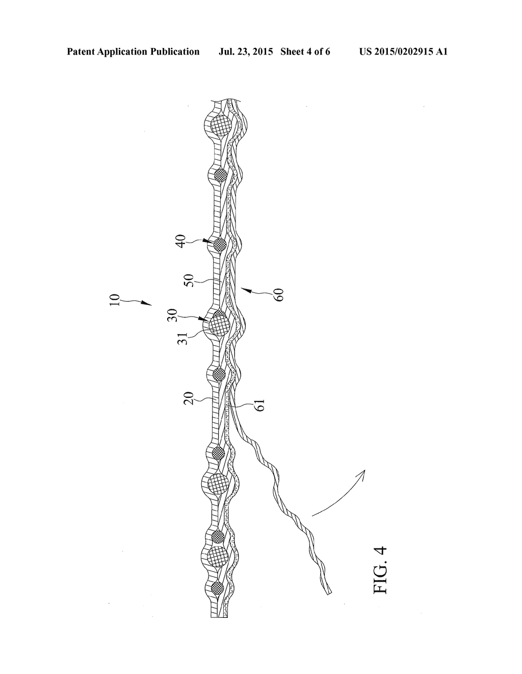 Adhesive Decorative Pattern with Pliable Polymer Film and Method of Making     Thereof - diagram, schematic, and image 05