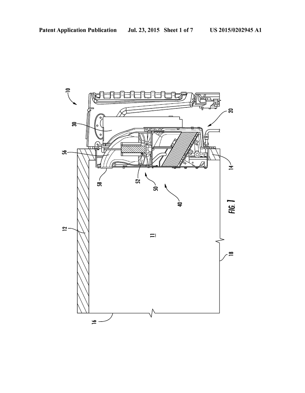 REFRIGERATED TRAILER AIRFLOW SUPPLY DUCT - diagram, schematic, and image 02