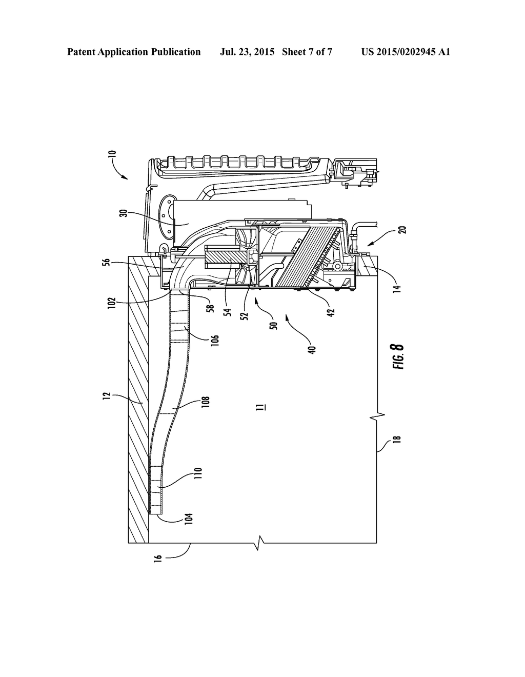 REFRIGERATED TRAILER AIRFLOW SUPPLY DUCT - diagram, schematic, and image 08