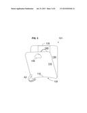 PAPERBOARD PACKAGE WITH LENS-SHAPED END diagram and image