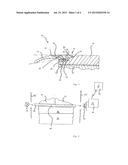 ESCALATOR OR MOVING WALKWAY HAVING A SECURITY DEVICE diagram and image