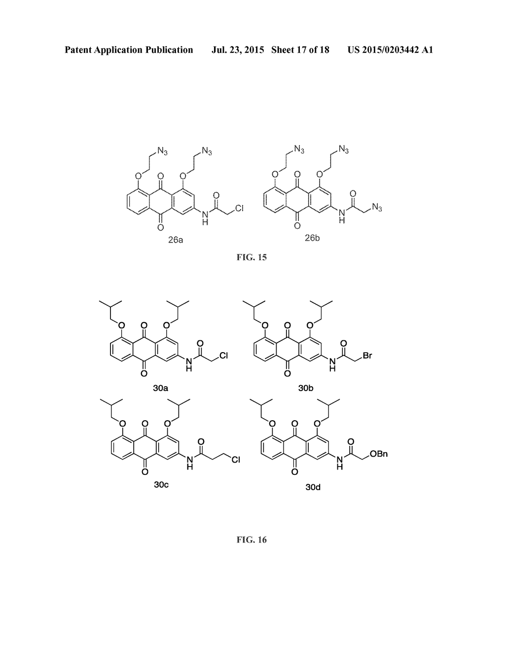 Anthraquinone Analogs and Methods of Making and Using Thereof - diagram, schematic, and image 18