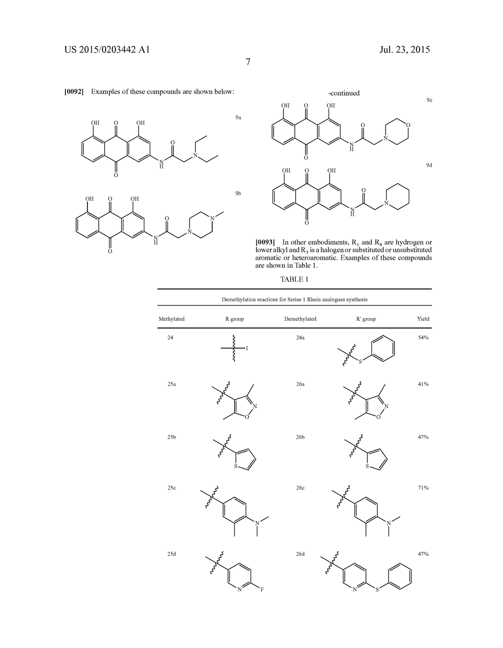 Anthraquinone Analogs and Methods of Making and Using Thereof - diagram, schematic, and image 26