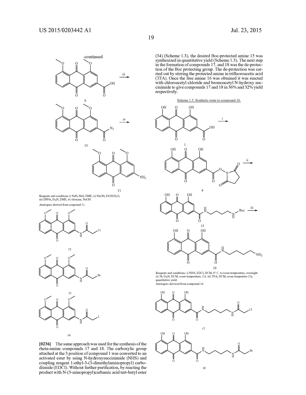 Anthraquinone Analogs and Methods of Making and Using Thereof - diagram, schematic, and image 38