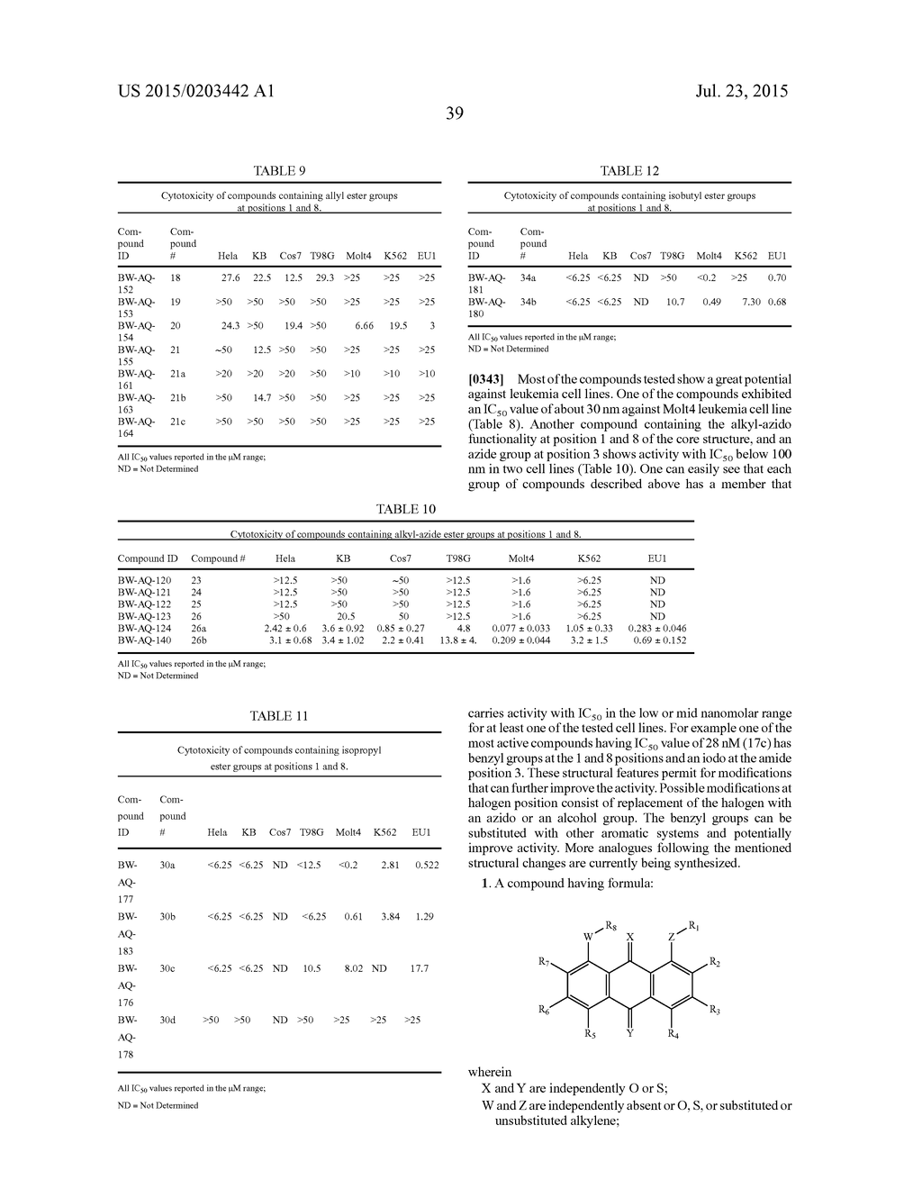 Anthraquinone Analogs and Methods of Making and Using Thereof - diagram, schematic, and image 58