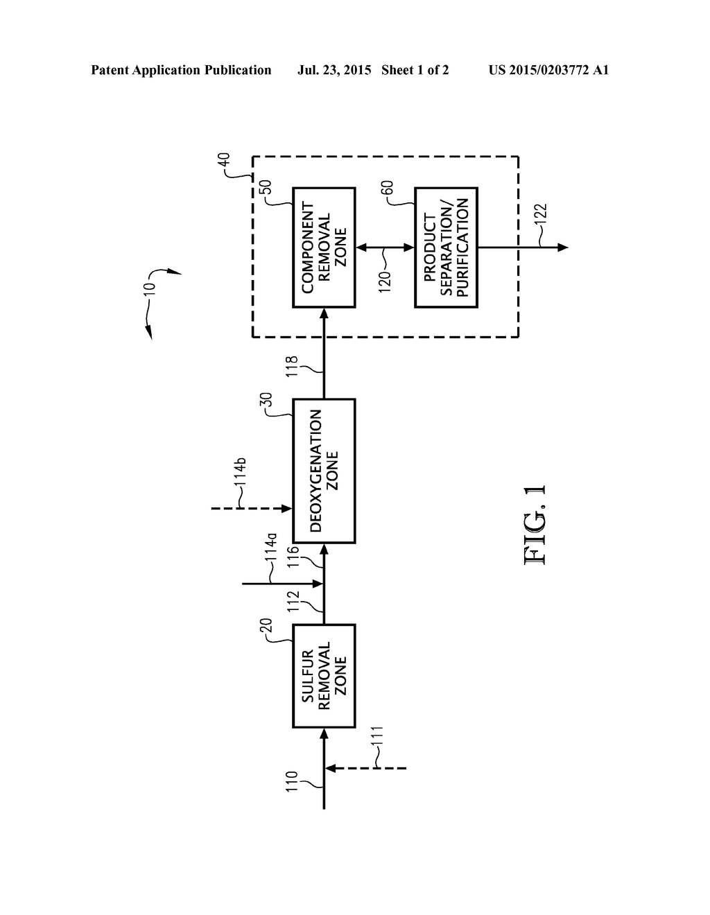 METHOD FOR REMOVING OXYGEN FROM A GAS STREAM - diagram, schematic, and image 02