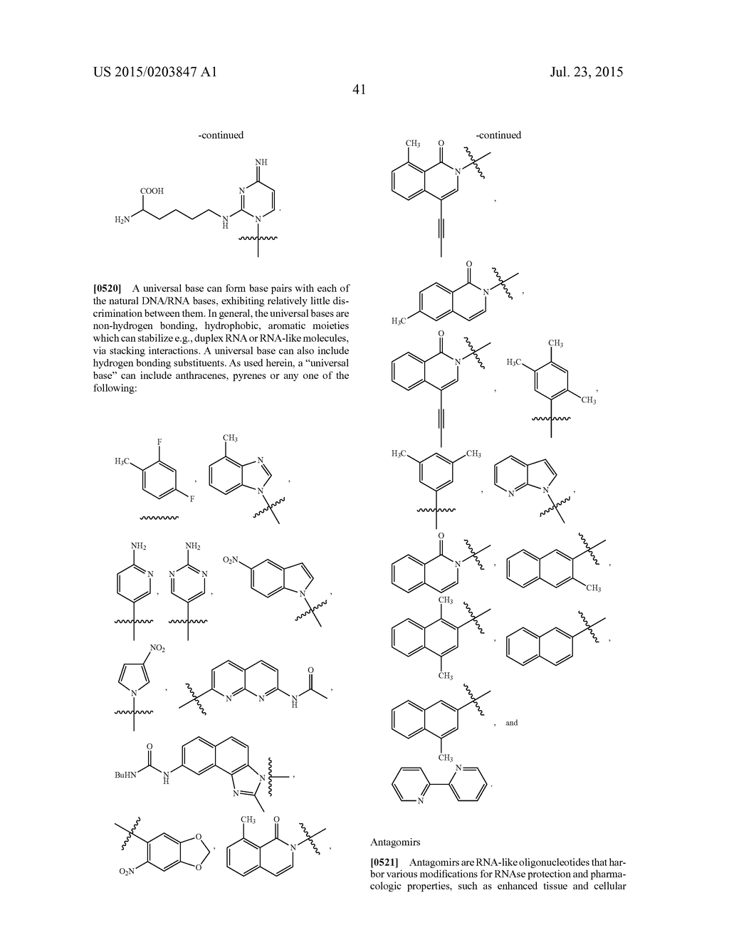 CHEMICAL MODIFICATIONS OF MONOMERS AND OLIGONUCLEOTIDES WITH CYCLOADDITION - diagram, schematic, and image 74