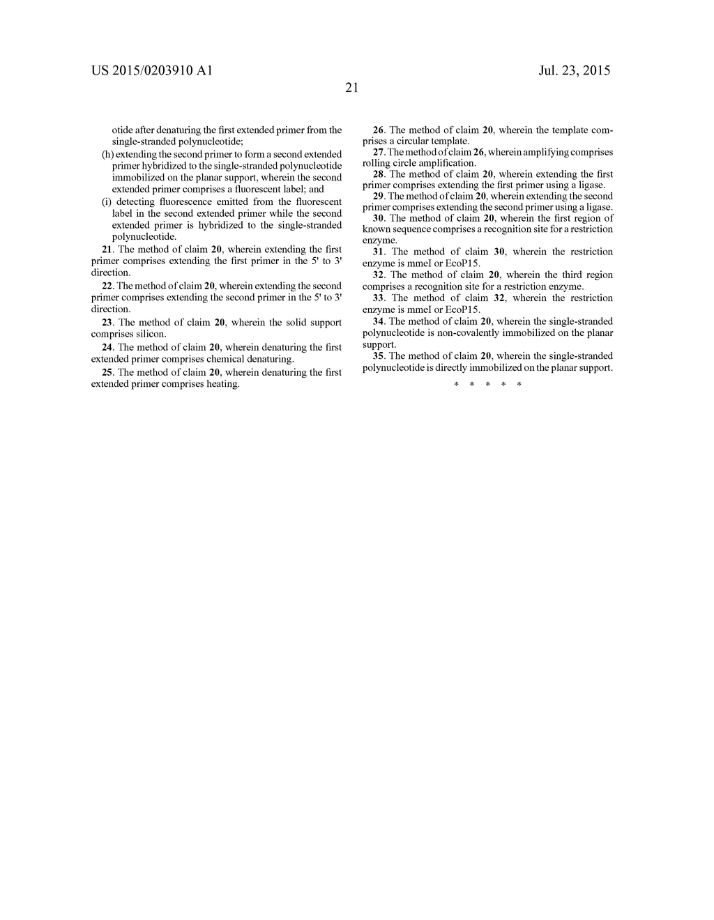 Method for Sequencing a Polynucelotide Template - diagram, schematic, and image 34