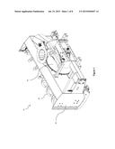 SNOW BLOWER WITH A SECURING MECHANISM FOR A ROTATING DRUM diagram and image