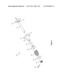 SNOW BLOWER WITH A SECURING MECHANISM FOR A ROTATING DRUM diagram and image