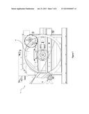 SNOW BLOWER WITH A SECURING MECHANISM FOR A ROTATING DRUM diagram and image