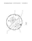 SNOW BLOWER WITH A SECURING MECHANISM FOR A ROTATING DRUM diagram and image