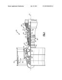 LOW NOISE TURBINE FOR GEARED TURBOFAN ENGINE diagram and image