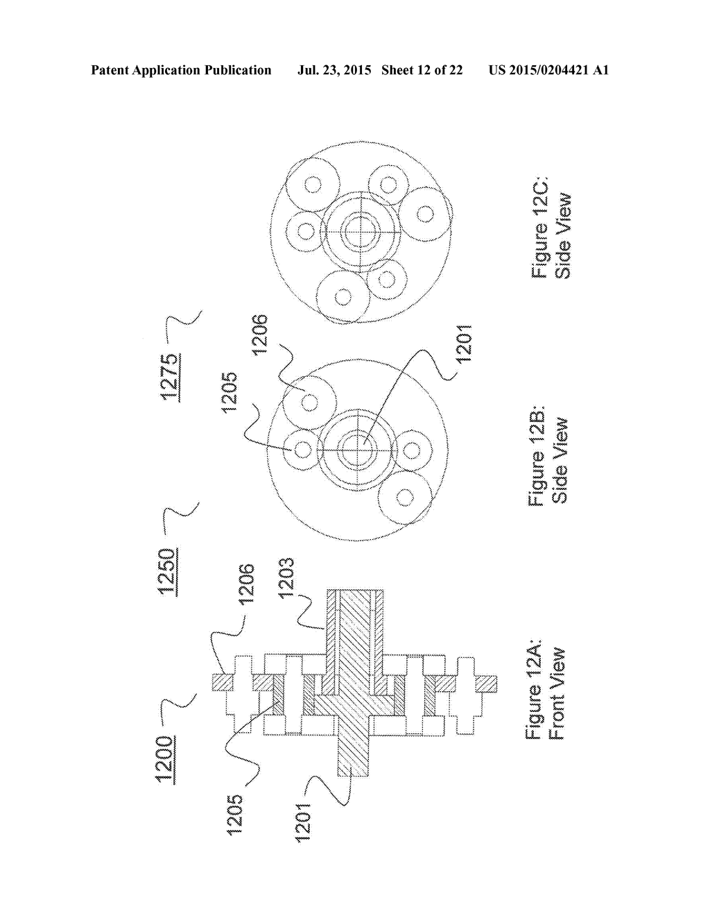 THREE VARIABLE AND FOUR VARIABLE TRANSGEAR ASSEMBLIES - diagram, schematic, and image 13