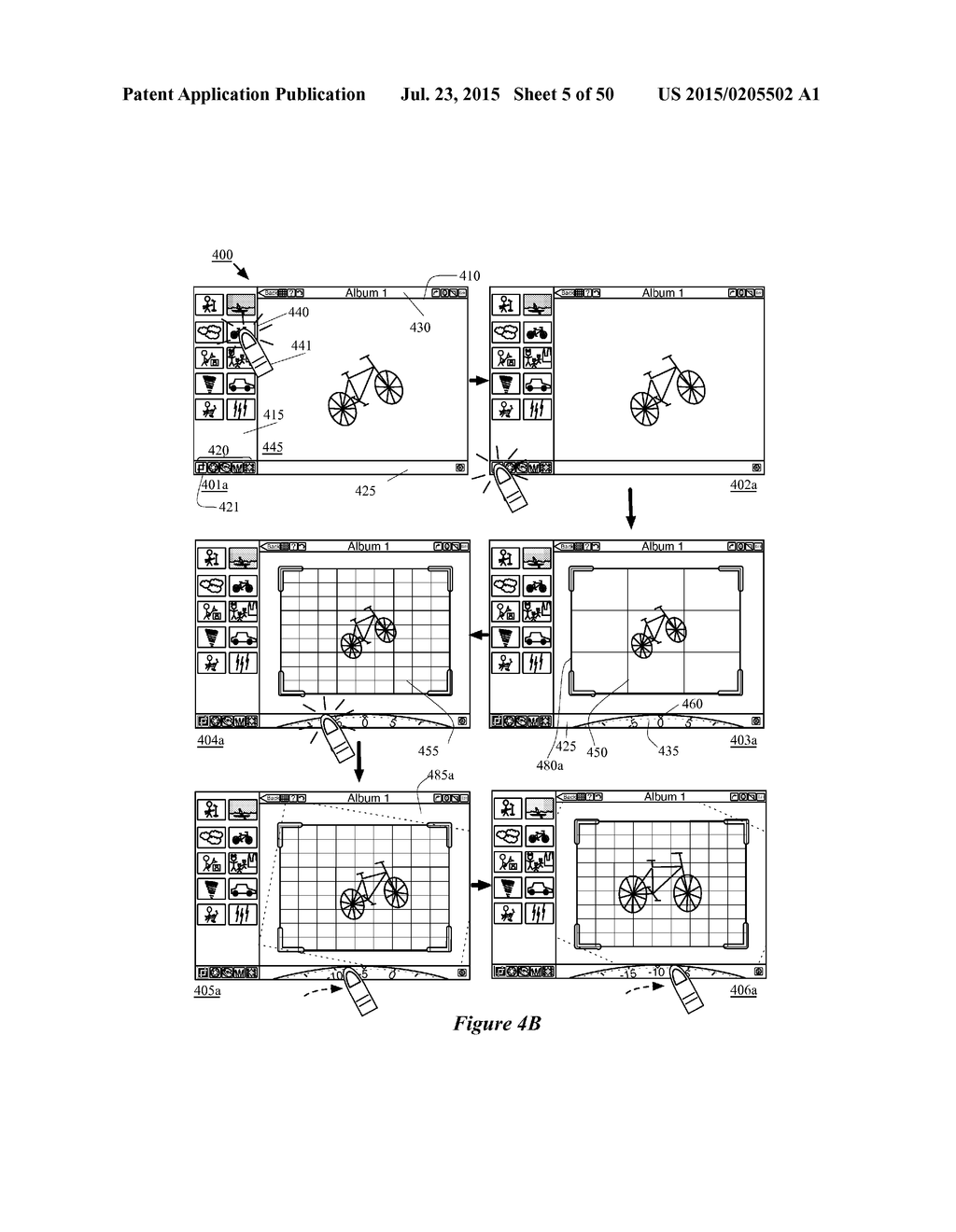 USER INTERFACE TOOLS FOR SELECTIVELY APPLYING EFFECTS TO IMAGE - diagram, schematic, and image 06