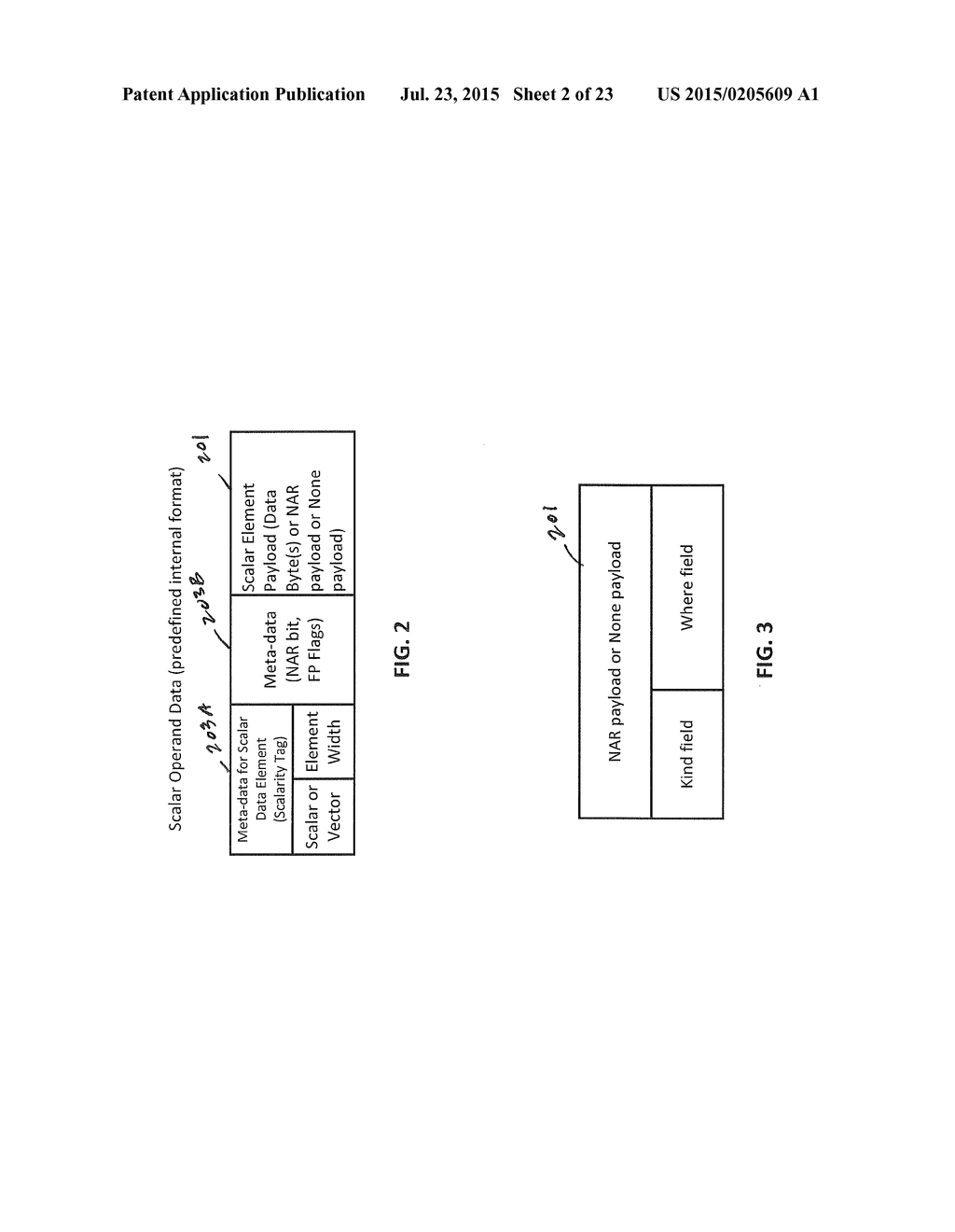 Computer Processor Employing Operand Data With Associated Meta-Data - diagram, schematic, and image 03