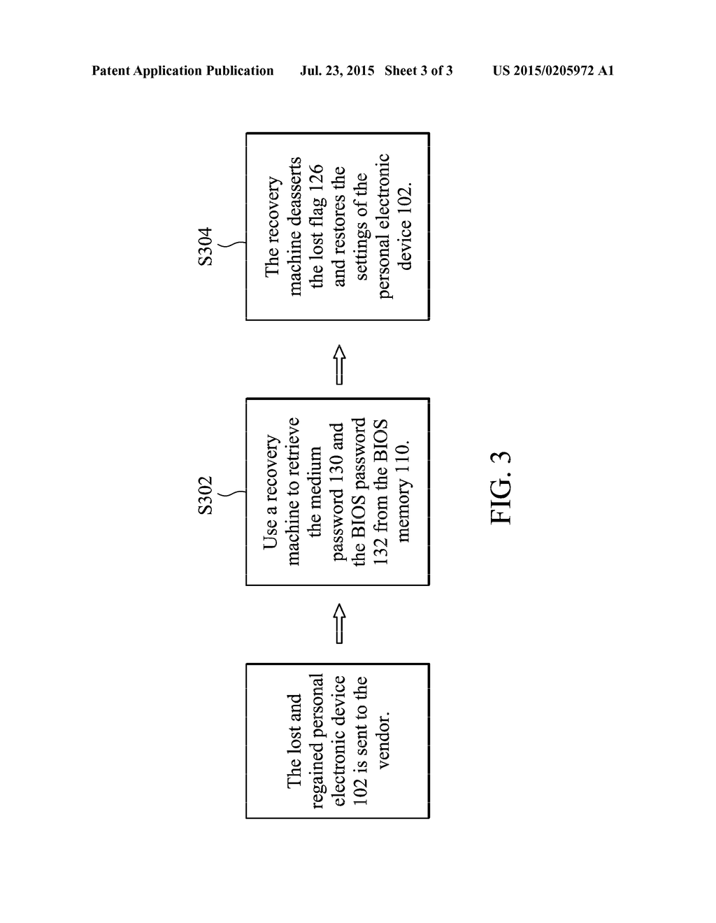 PERSONAL ELECTRONIC DEVICE AND DATA THEFT PREVENTION SYSTEM AND METHOD     THEREOF - diagram, schematic, and image 04