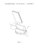 Handheld Communication Device Supporting Base diagram and image