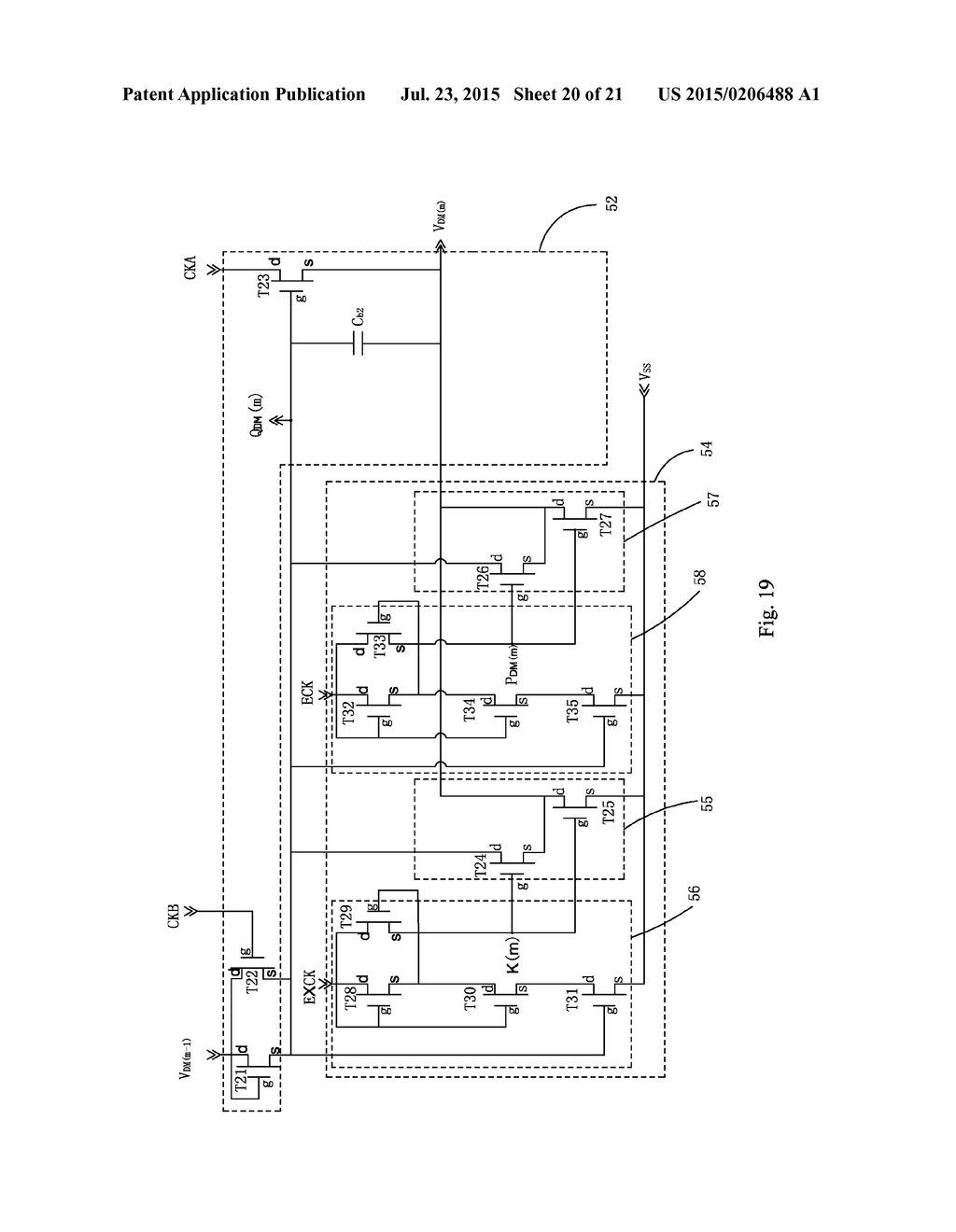 GATE DRIVER ON ARRAY (GOA) CIRCUIT AND DISPLAY PANEL WITH SAME - diagram, schematic, and image 21