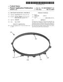 DRUM HOOP FOR HOLDING A DRUMHEAD diagram and image