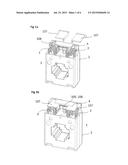 CURRENT TRANSFORMER HAVING AN AUTOMATIC SHORT-CIRCUIT DEVICE diagram and image