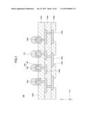 WIRING SUBSTRATE HAVING COLUMNAR PROTRUDING PART diagram and image