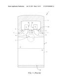 POWER LDMOS SEMICONDUCTOR DEVICE WITH REDUCED ON-RESISTANCE AND     MANUFACTURING METHOD THEREOF diagram and image