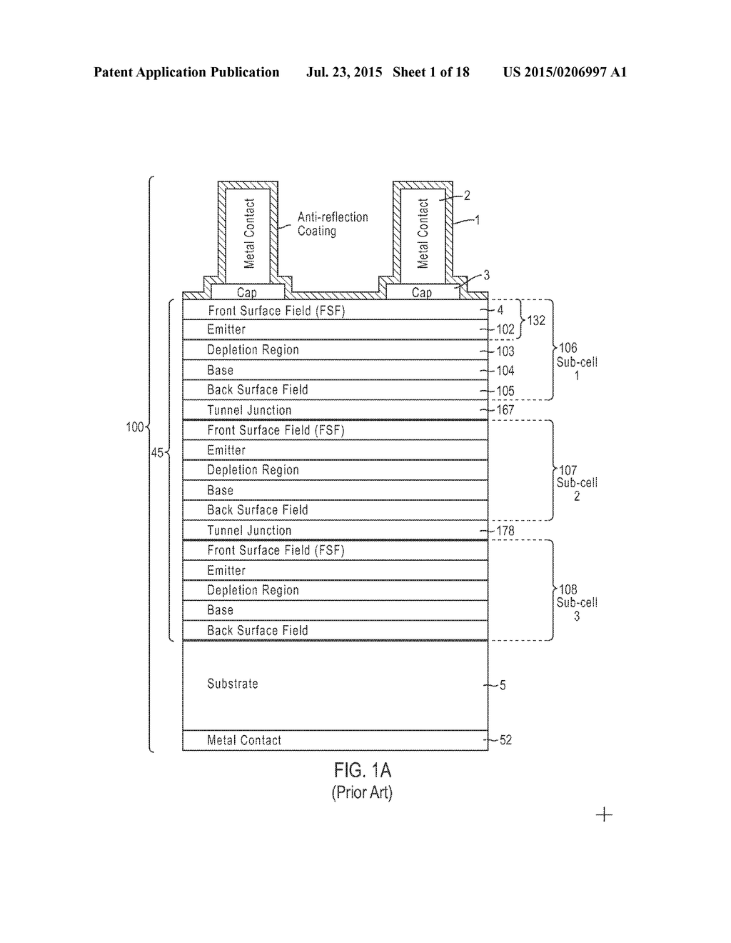 MULTI-JUNCTION SOLAR CELLS WITH RECESSED THROUGH-SUBSTRATE VIAS - diagram, schematic, and image 02