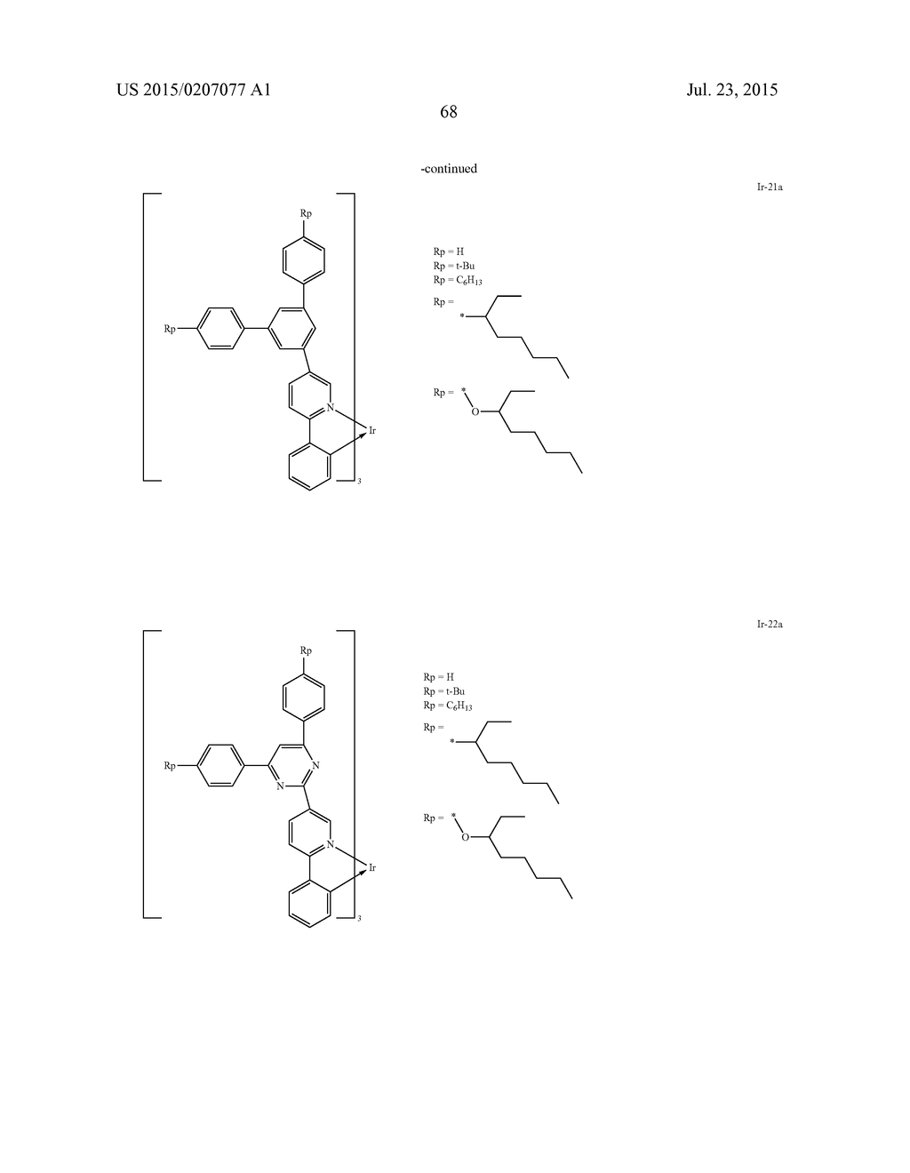 HIGH-MOLECULAR COMPOUND AND LIGHT-EMITTING ELEMENT USING SAME - diagram, schematic, and image 69