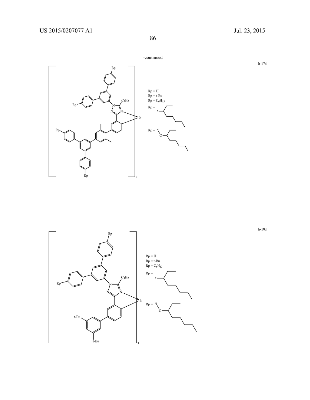 HIGH-MOLECULAR COMPOUND AND LIGHT-EMITTING ELEMENT USING SAME - diagram, schematic, and image 87