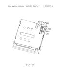 ELECTRONIC CARD CONNECTOR HAVING EJECTING MECHANISM diagram and image