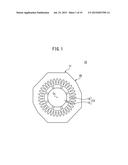 MOTOR PROVIDED WITH NONCIRCULAR STATOR CORE, APPARATUS FOR PRODUCTION OF     MOTOR, AND METHOD FOR PRODUCTION OF MOTOR diagram and image