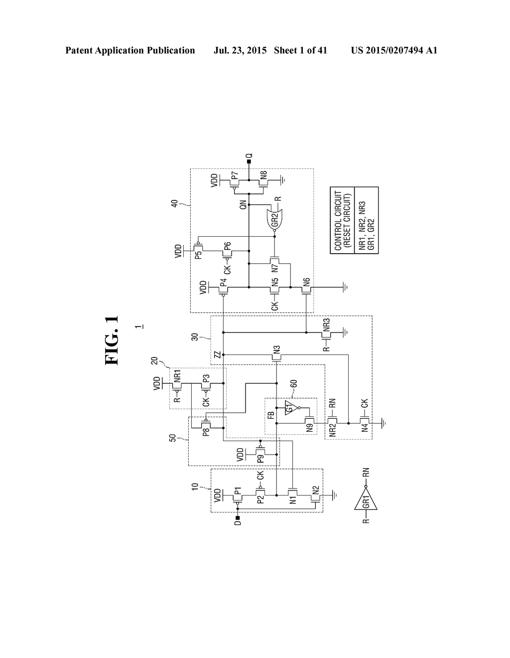 SEMICONDUCTOR CIRCUIT AND METHOD OF OPERATING THE CIRCUIT - diagram, schematic, and image 02