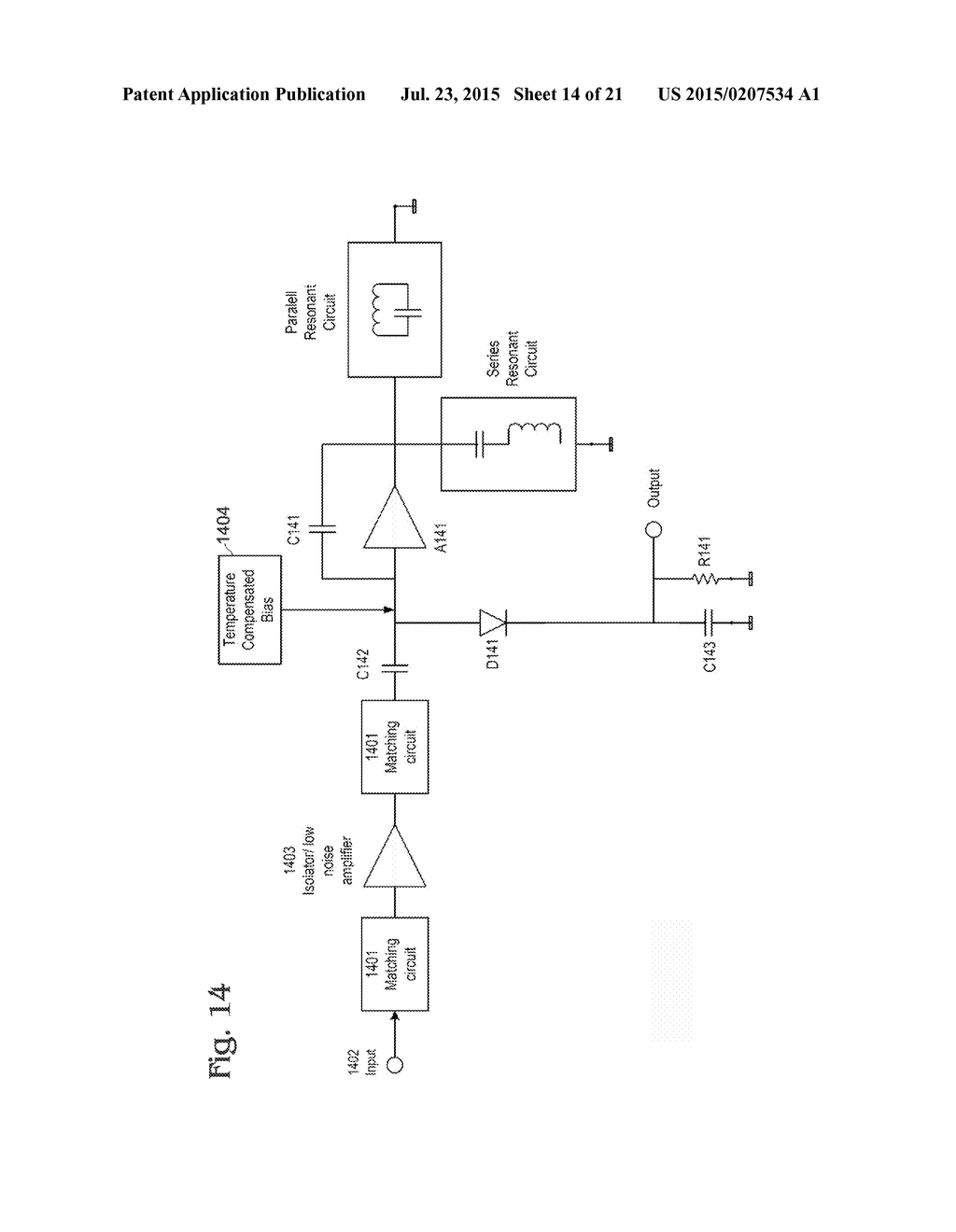 COMMUNICATION CHANNEL USING LOGARITHMIC DETECTOR AMPLIFIER (LDA)     DEMODULATOR - diagram, schematic, and image 15