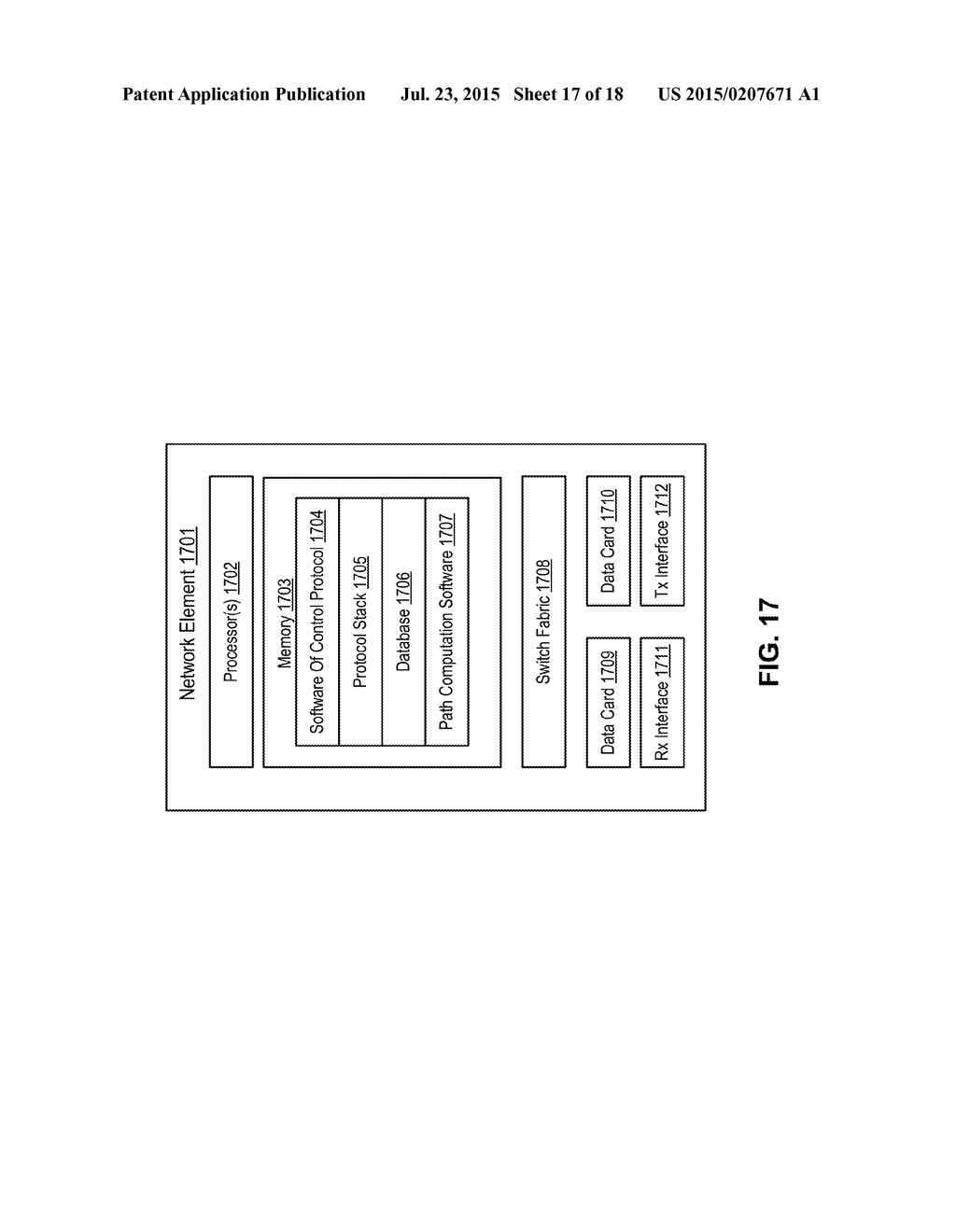 METHOD AND SYSTEM FOR DEPLOYING MAXIMALLY REDUNDANT TREES IN A DATA     NETWORK - diagram, schematic, and image 18