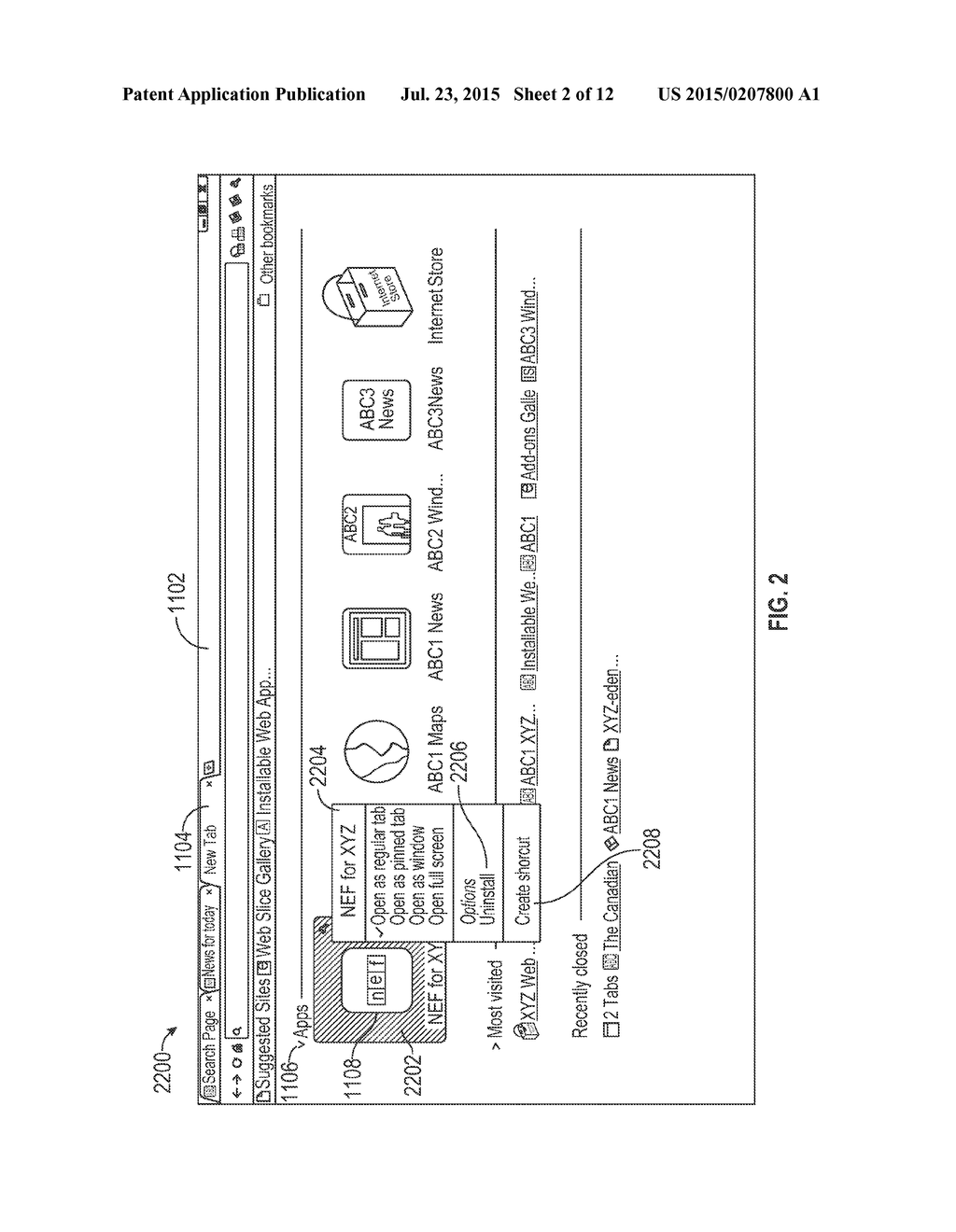 SYSTEMS AND METHODS FOR ENABLING ACCESS TO A WEB APPLICATION - diagram, schematic, and image 03